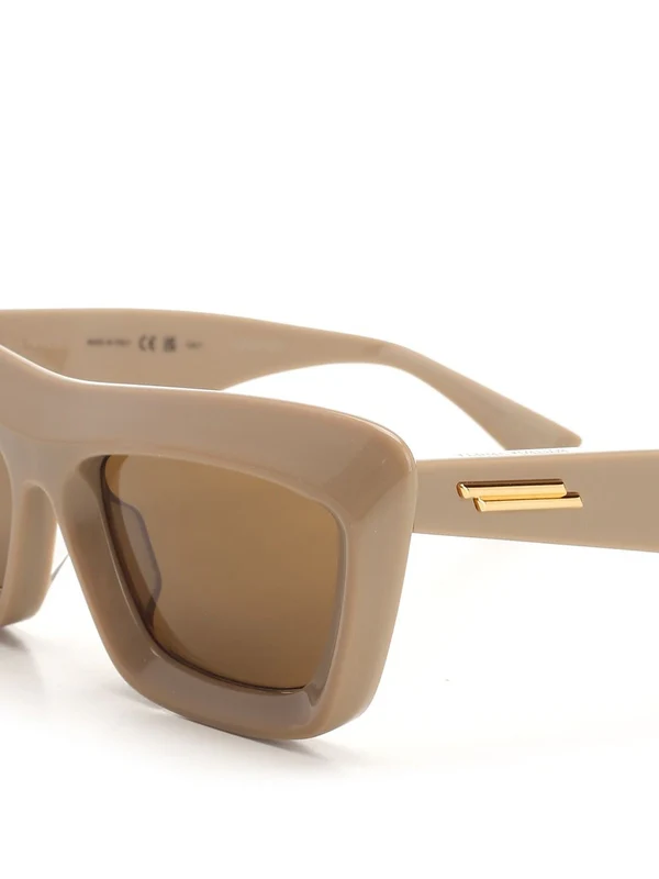 Bottega Veneta Beige Sunglasses - Image 3