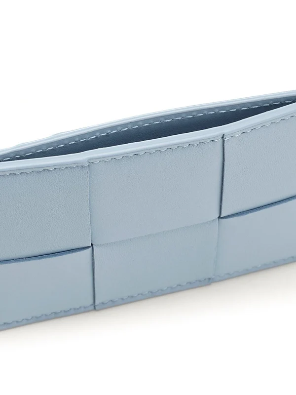 Bottega Veneta Blue Card Holders - Image 4