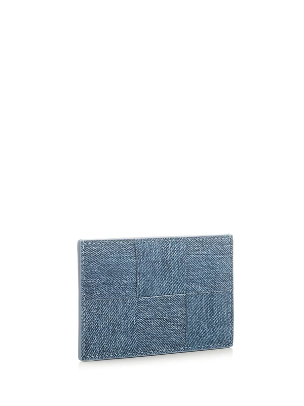 Bottega Veneta Blue Card Holders - Image 2