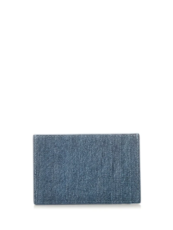 Bottega Veneta Blue Card Holders - Image 3