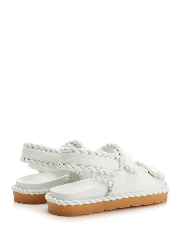 Bottega Veneta Green Sandals - Image 3
