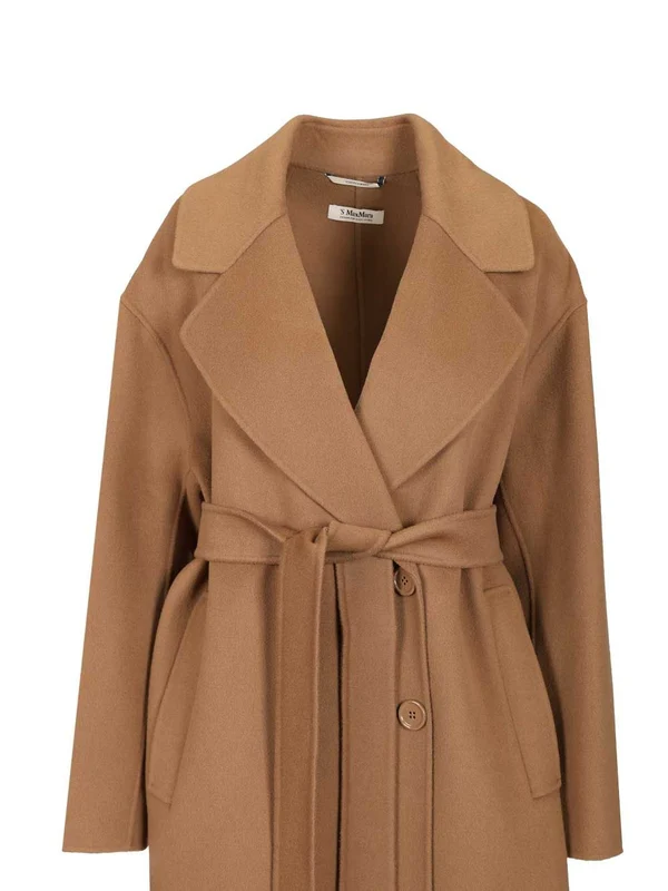 S Max Mara Brown Coats - Image 4