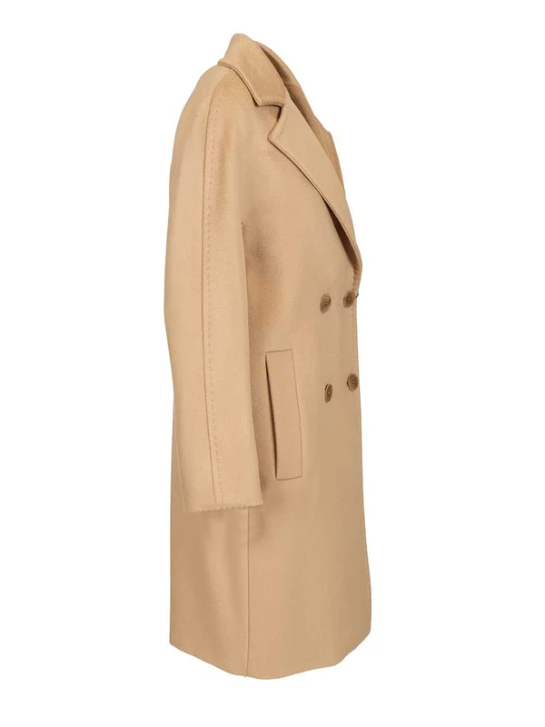 Max Mara Studio Beige Coats - Image 3