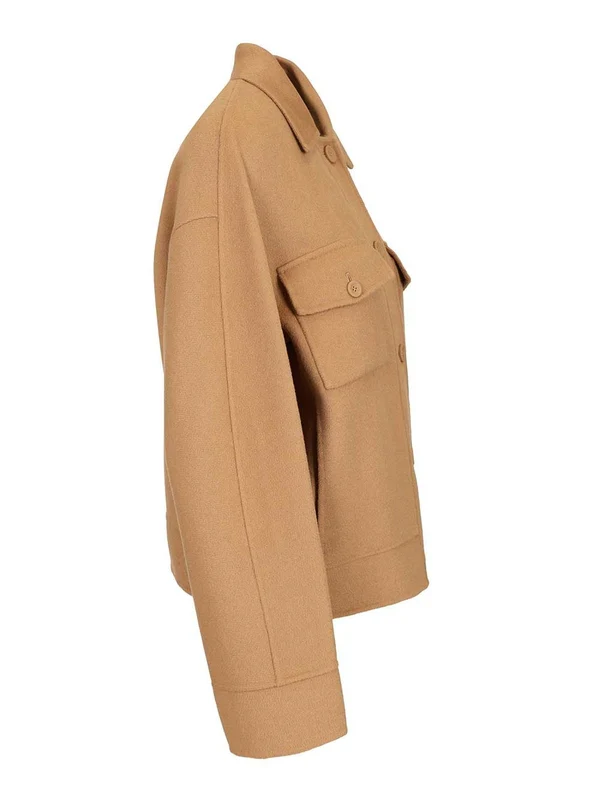 Max Mara Studio Beige Jackets - Image 3