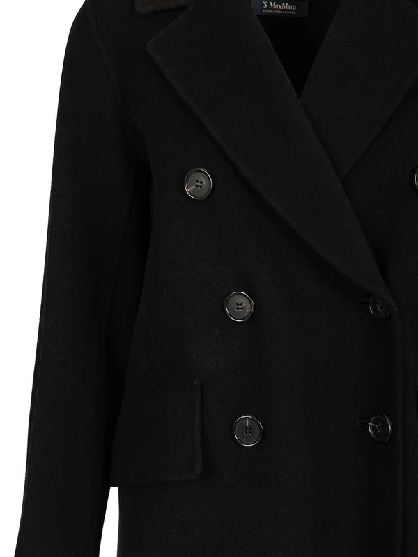 S Max Mara Black Coats - Image 4