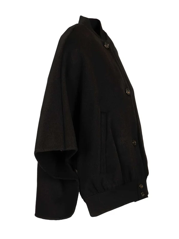 Max Mara Black Cape - Image 3