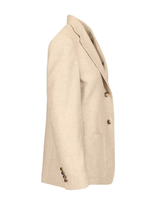 Max Mara Beige Tailored Jackets - Image 3