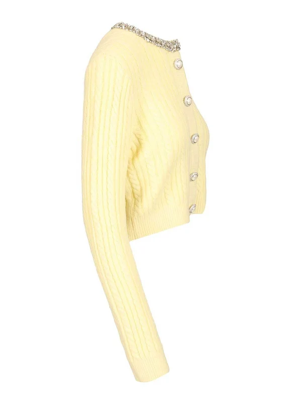 Self-Portrait Yellow Cardigans - Image 3