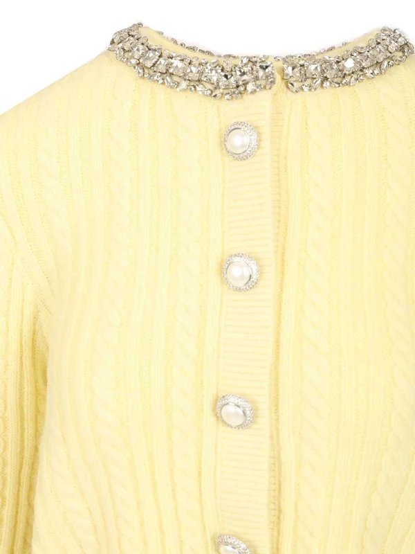 Self-Portrait Yellow Cardigans - Image 4