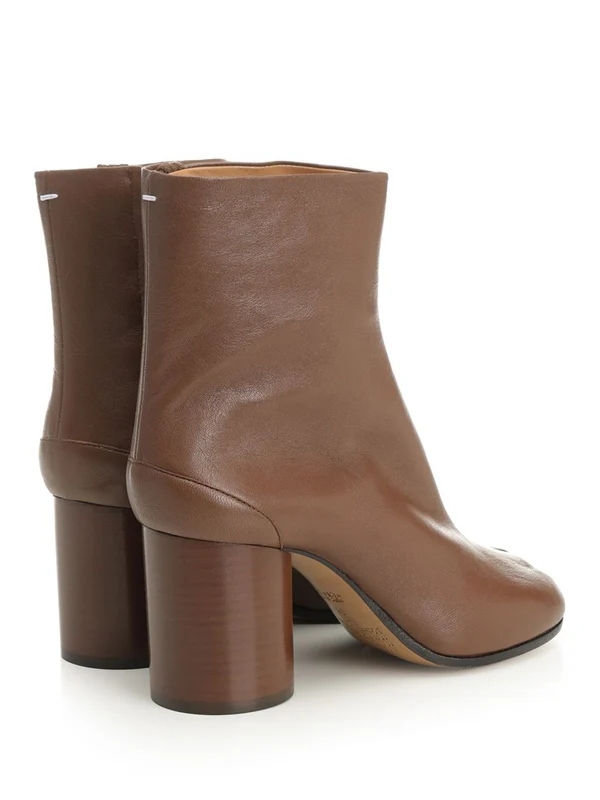 Maison Margiela Brown Ankle Boots - Image 3