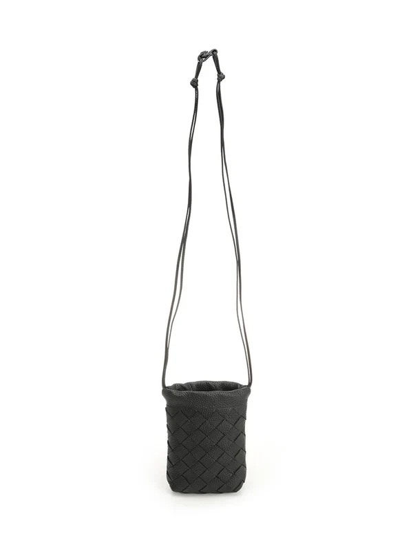 Bottega Veneta Vertical Dust Black Cross Bags - Image 3