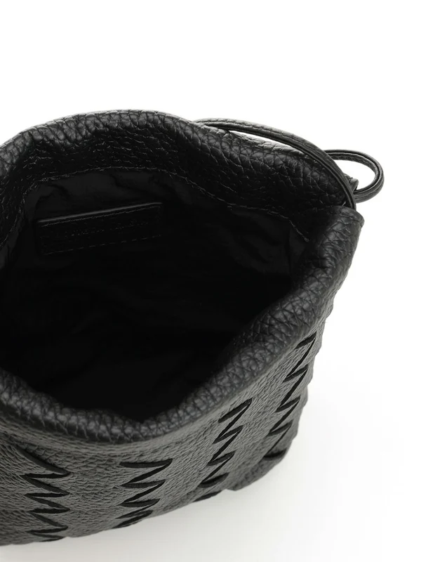 Bottega Veneta Vertical Dust Black Cross Bags - Image 4