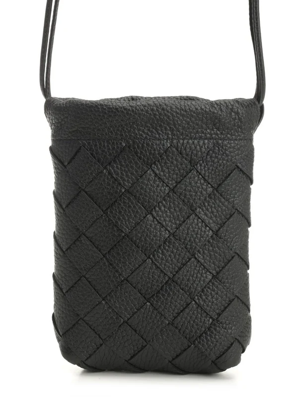 Bottega Veneta Vertical Dust Black Cross Bags - Image 5