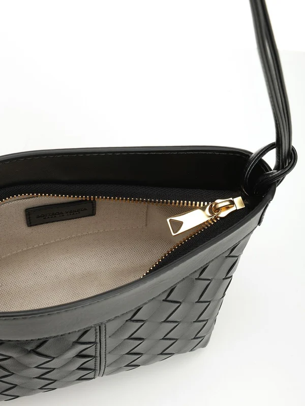 Bottega Veneta Flip Flap Small Black Crossbody & Shoulder Bags - Image 4
