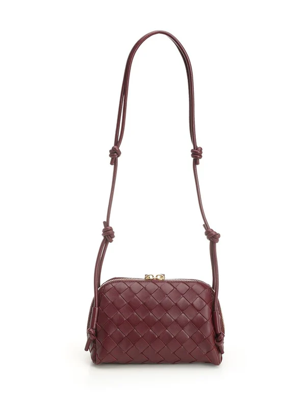 Bottega Veneta Concert Burgundy Crossbody & Shoulder Bags - Image 3