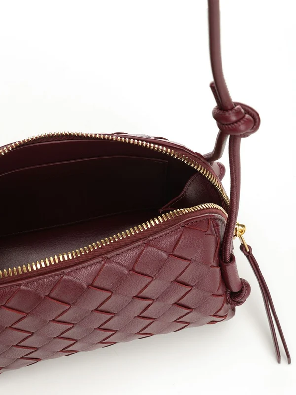 Bottega Veneta Concert Burgundy Crossbody & Shoulder Bags - Image 4