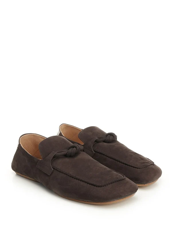Bottega Veneta Brown Loafers - Image 2