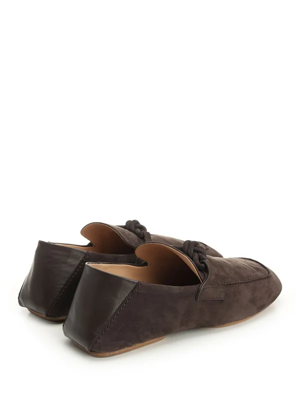 Bottega Veneta Brown Loafers - Image 3