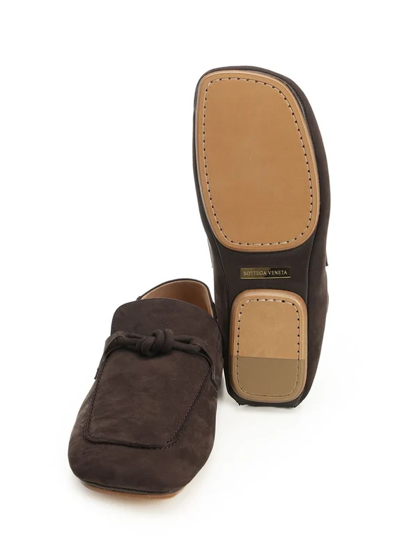 Bottega Veneta Brown Loafers - Image 5