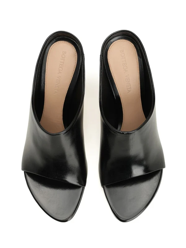 Bottega Veneta Black Sandal Heels - Image 5