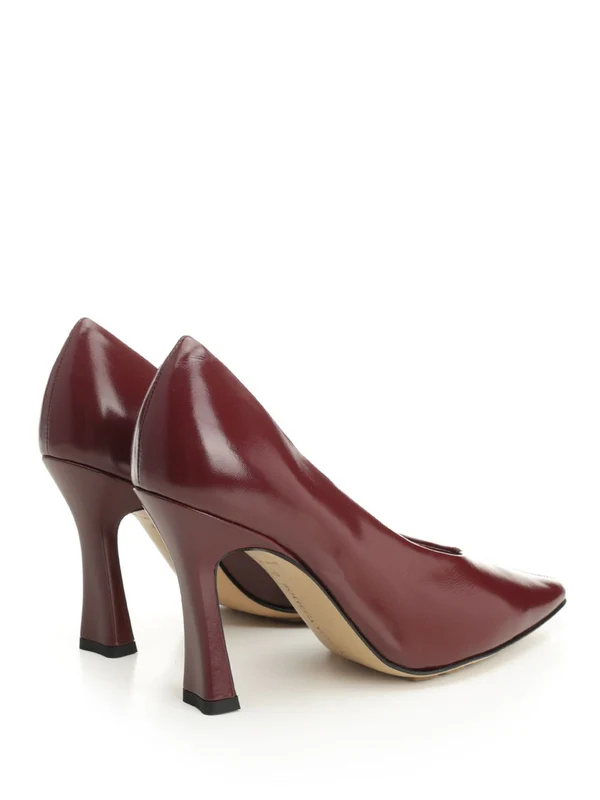 Bottega Veneta Burgundy Pumps Heels - Image 3