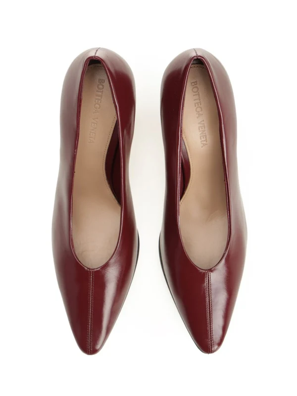 Bottega Veneta Burgundy Pumps Heels - Image 5