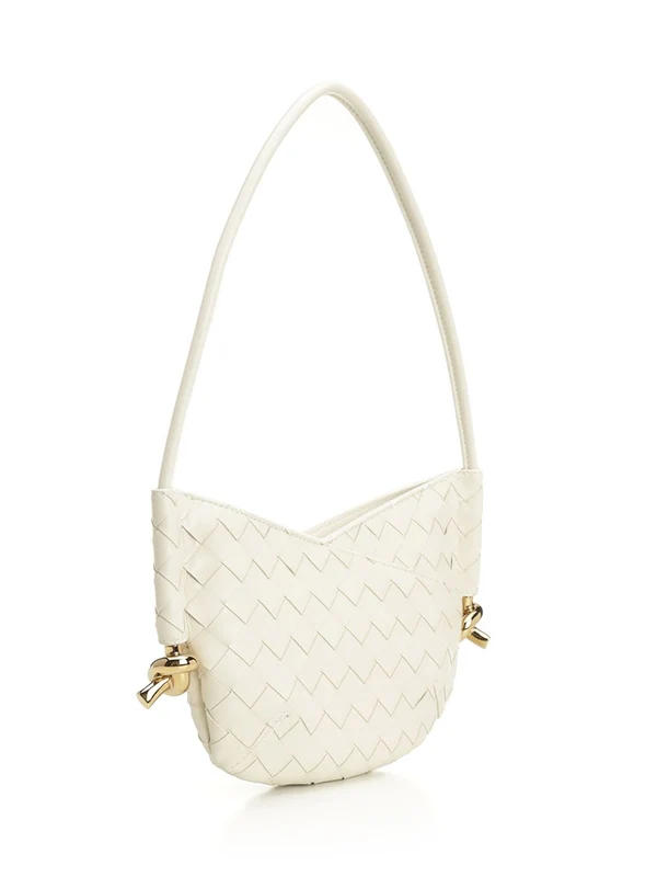 Bottega Veneta Solstice Mini White Crossbody & Shoulder Bags - Image 2
