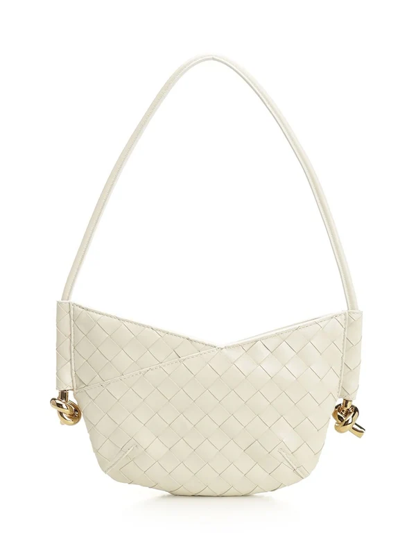 Bottega Veneta Solstice Mini White Crossbody & Shoulder Bags - Image 3