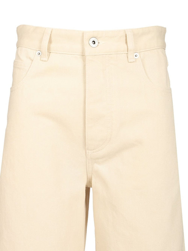Bottega Veneta White Denim Pants - Image 5
