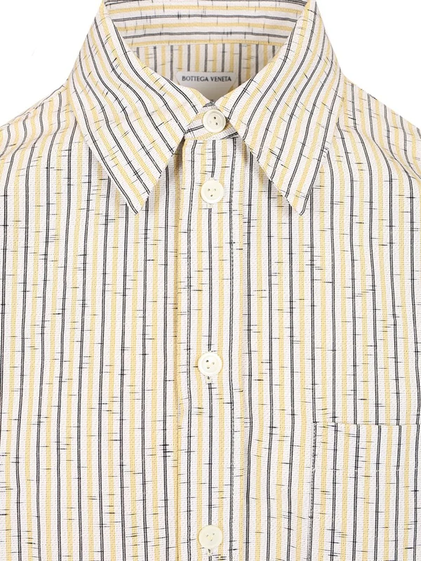 Bottega Veneta Multicolor Striped Shirts - Image 4