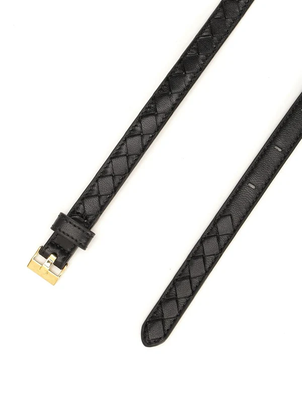 Bottega Veneta Black Leather Belts - Image 2