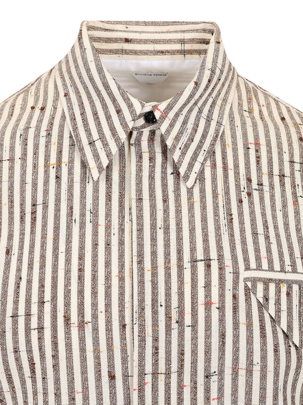 Bottega Veneta Multicolor Striped Shirts - Image 3