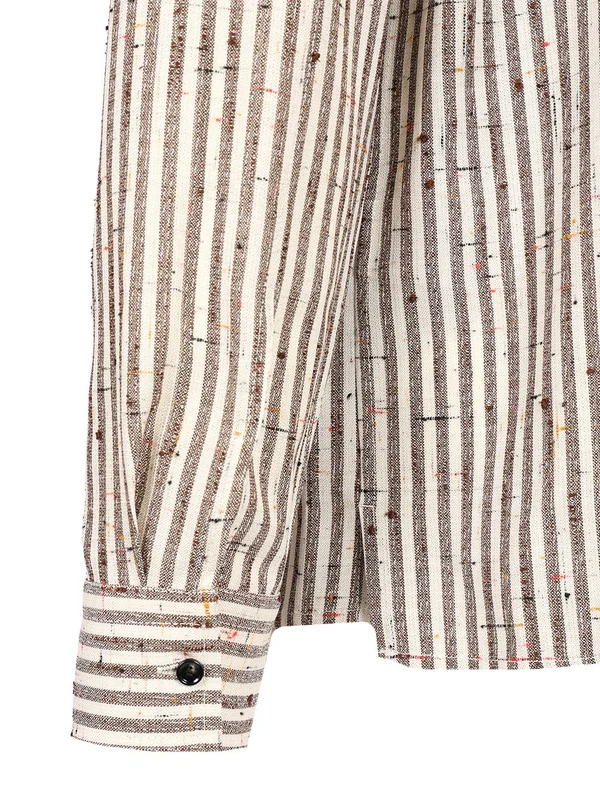 Bottega Veneta Multicolor Striped Shirts - Image 6