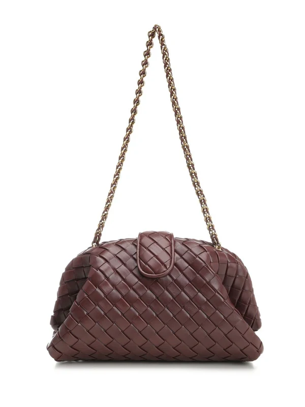 Bottega Veneta Lauren 1980 Medium Burgundy Crossbody & Shoulder Bags - Image 3