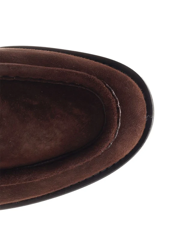 Bottega Veneta Brown Loafers - Image 4
