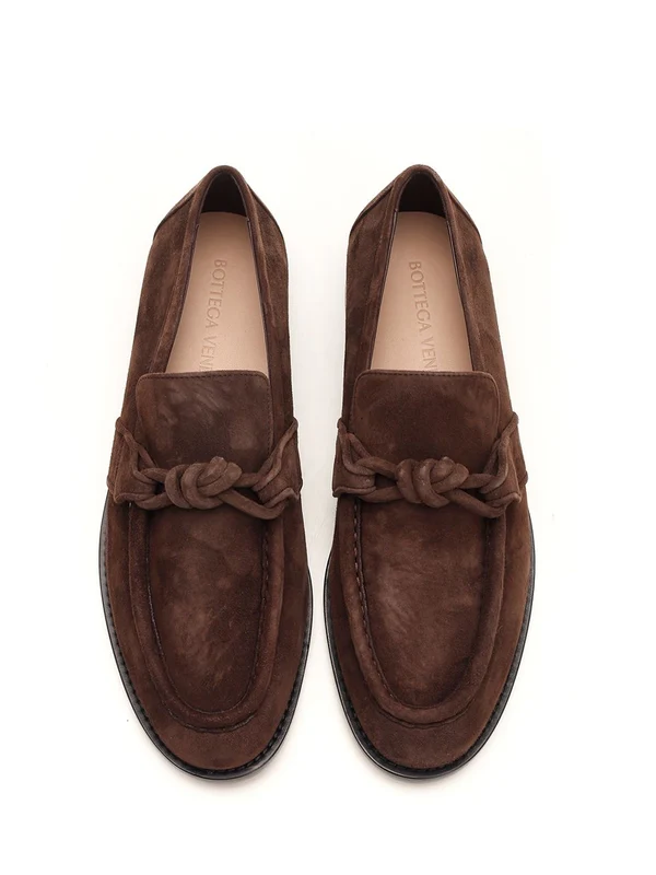 Bottega Veneta Brown Loafers - Image 5