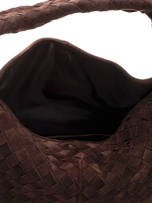 Bottega Veneta Hop Large Brown Tote Bags - Image 4