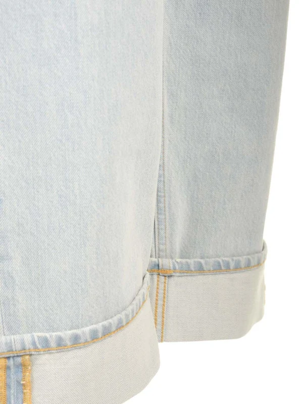 Bottega Veneta Blue Denim Pants - Image 4