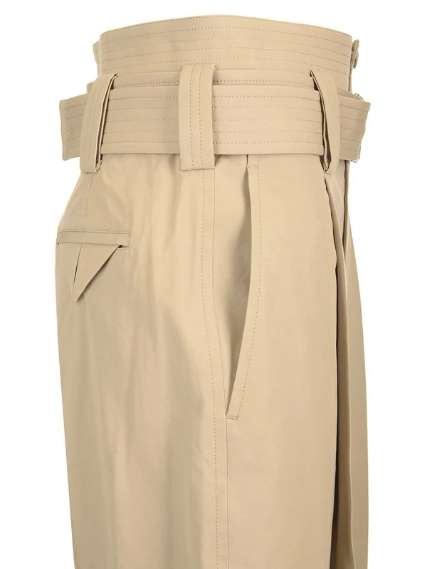 Bottega Veneta Beige Trousers - Image 6