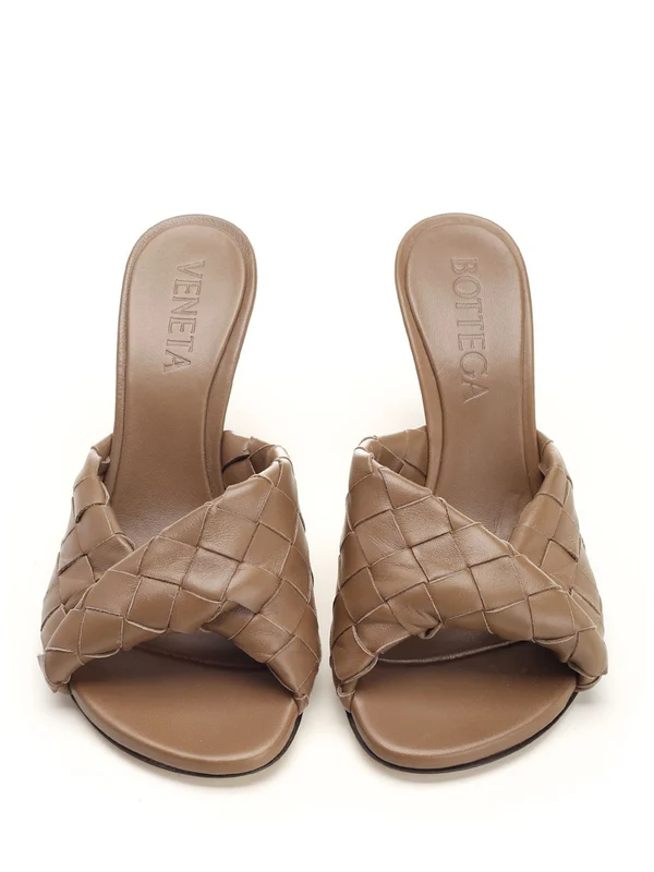 Bottega Veneta Brown Sandal Heels - Image 5