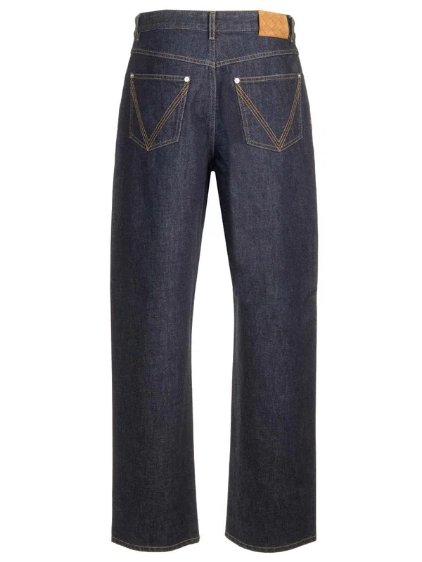 Bottega Veneta Blue Denim Pants - Image 2