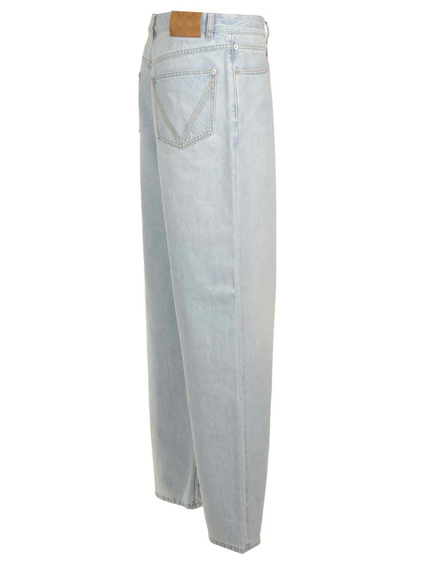 Bottega Veneta Blue Denim Pants - Image 3