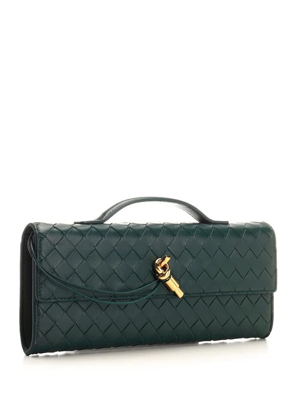 Bottega Veneta Andiamo Green Tote Bags - Image 2