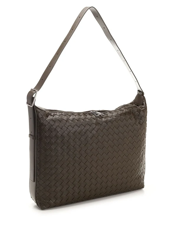 Bottega Veneta Traveler Medium Green Cross Bags - Image 2