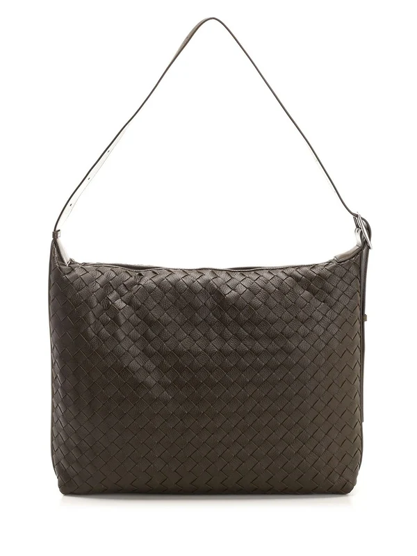 Bottega Veneta Traveler Medium Green Cross Bags - Image 3