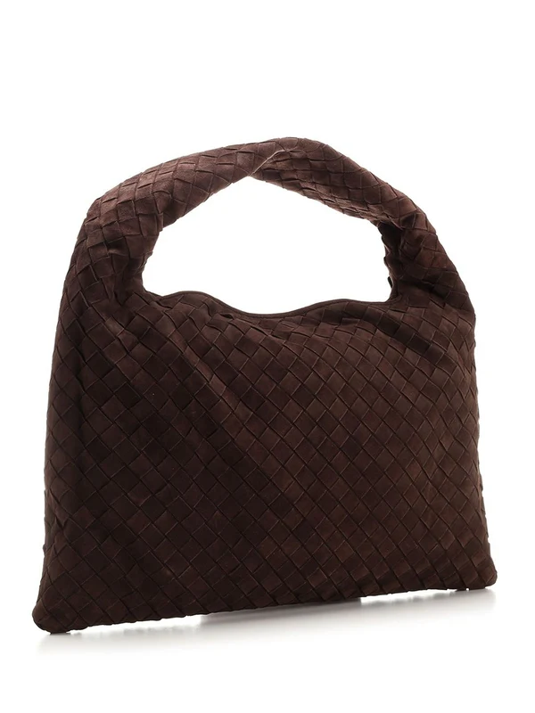 Bottega Veneta Hop Small Brown Tote Bags - Image 2