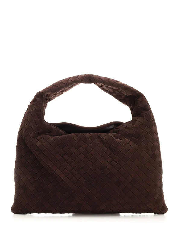 Bottega Veneta Hop Small Brown Tote Bags - Image 3