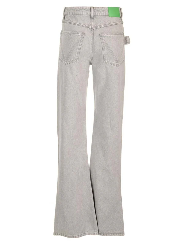 Bottega Veneta Grey Denim Pants - Image 2