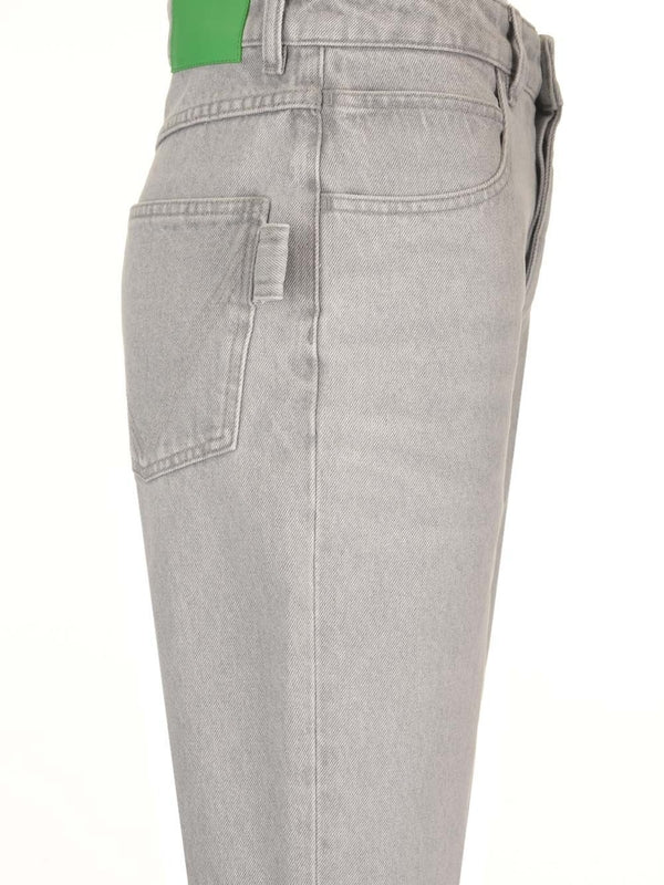 Bottega Veneta Grey Denim Pants - Image 3