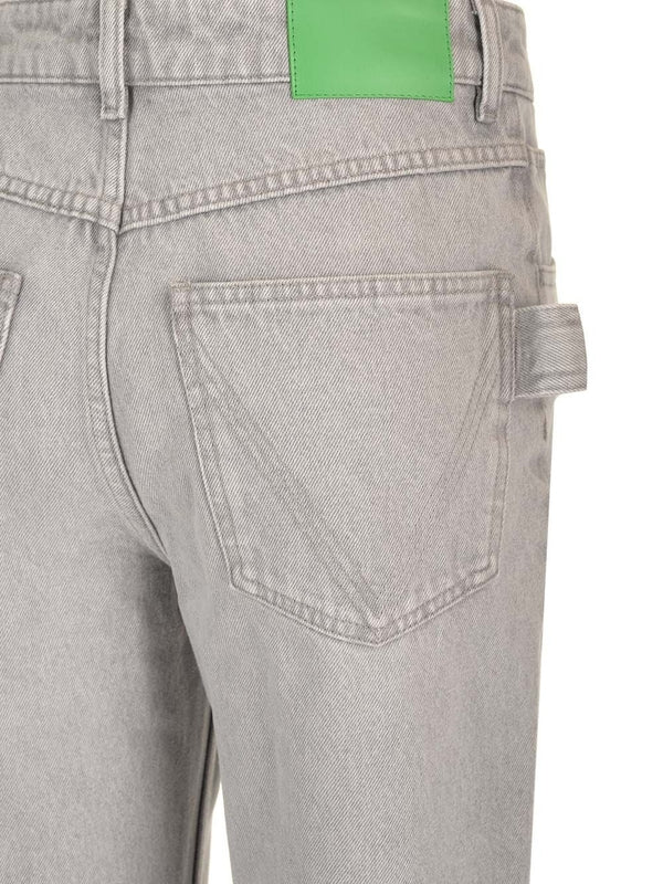 Bottega Veneta Grey Denim Pants - Image 5